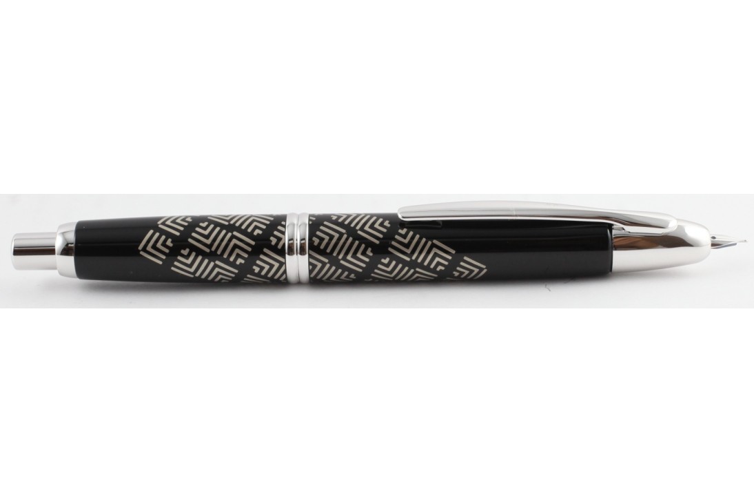 Namiki Capless Kagimonyou (Key Pattern Wave) Fountain Pen