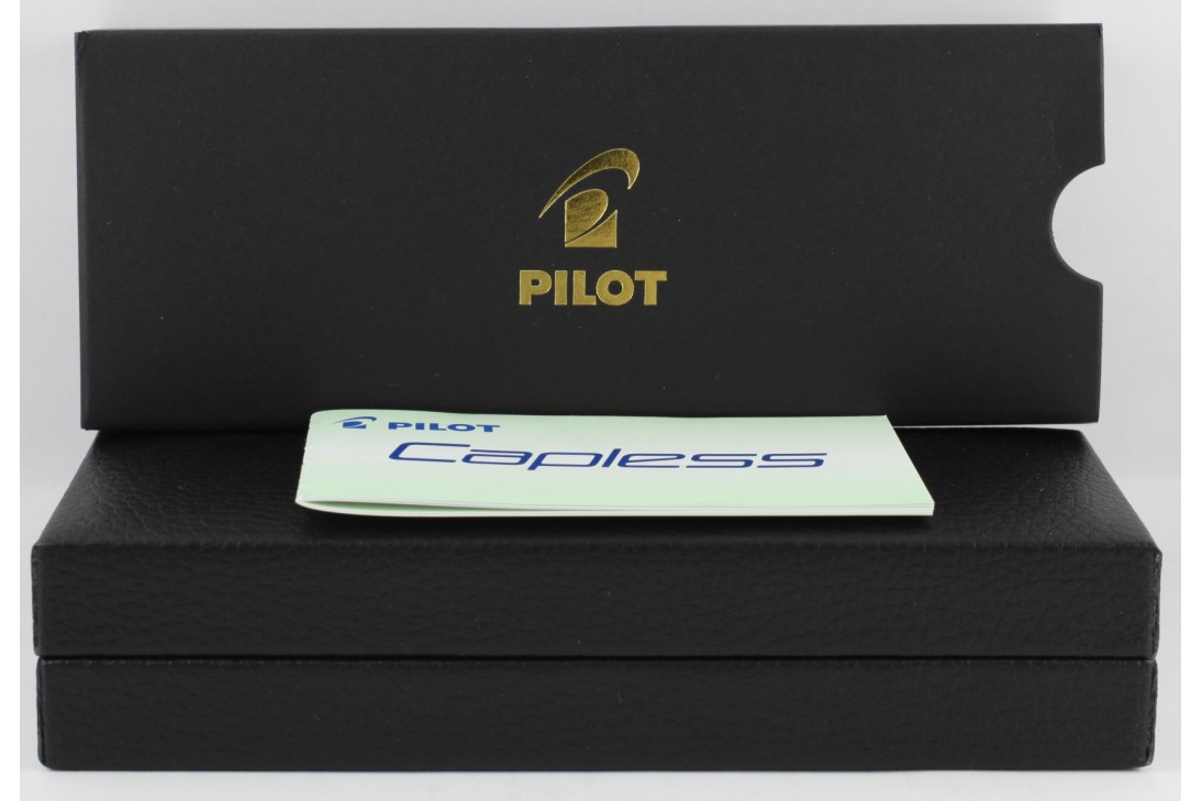 Pilot Capless White Rhodium Ball Pen