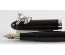 Nakaya Cigar Portable (Stopper Dog) Deep Gloss Briar Fountain Pen