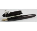 Nakaya Cigar Portable (Stopper Dog) Deep Gloss Briar Fountain Pen