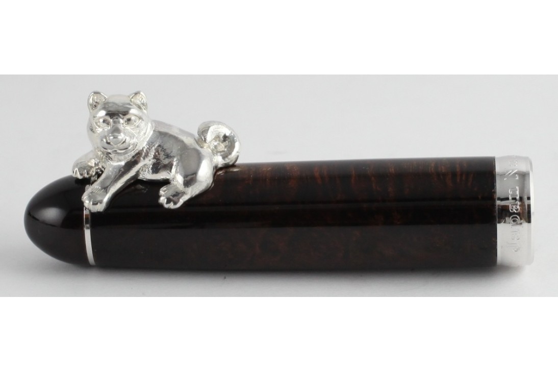 Nakaya Cigar Portable (Stopper Dog) Deep Gloss Briar Fountain Pen