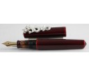 Nakaya Piccolo (Stopper Dragon) Lotus Flower (Aka Tamenuri) Fountain Pen