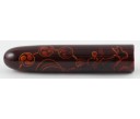 Nakaya Cigar Portable Tamesukashi Aka-Tame A Wind God and The Thunder God Fountain Pen