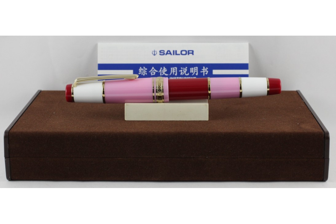 Sailor Professional Gear Millecolore Pink Fountain Pen