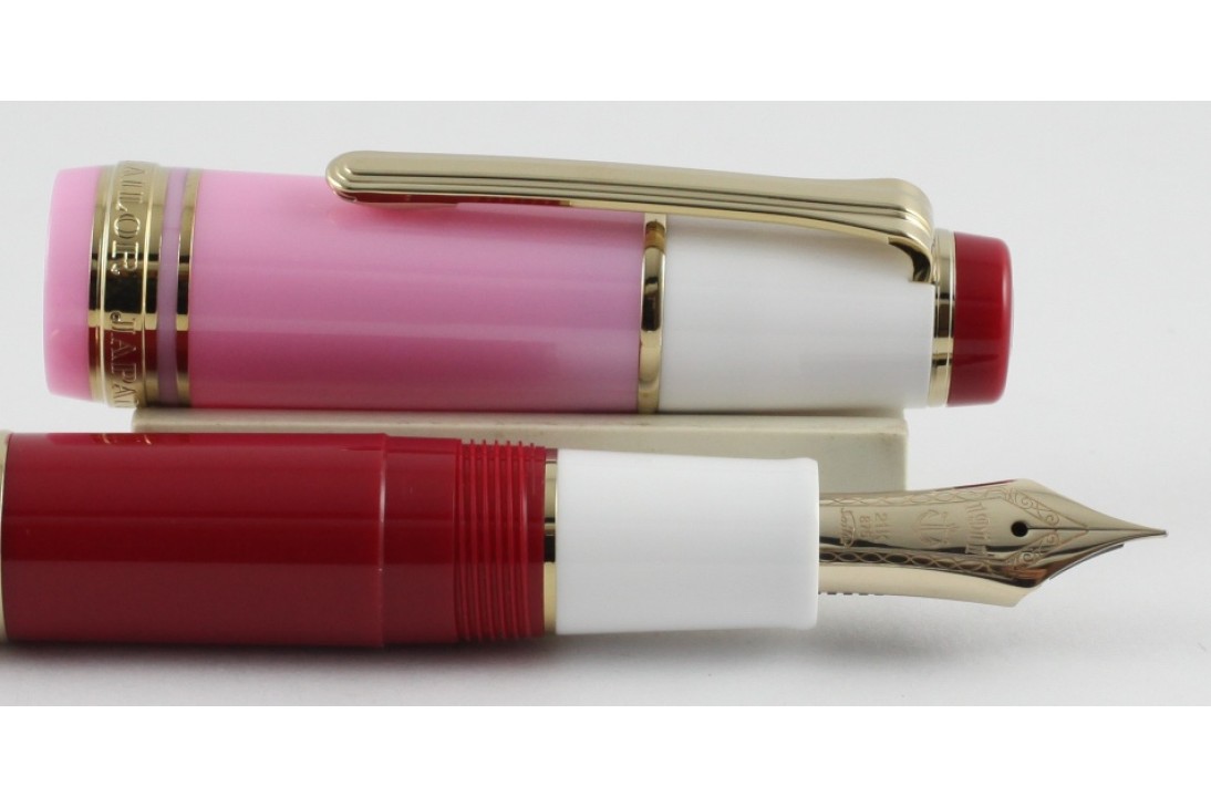 Sailor Professional Gear Millecolore Pink Fountain Pen