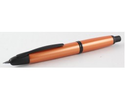 Pilot New Capless Orange with Matt Black Fountain Pen