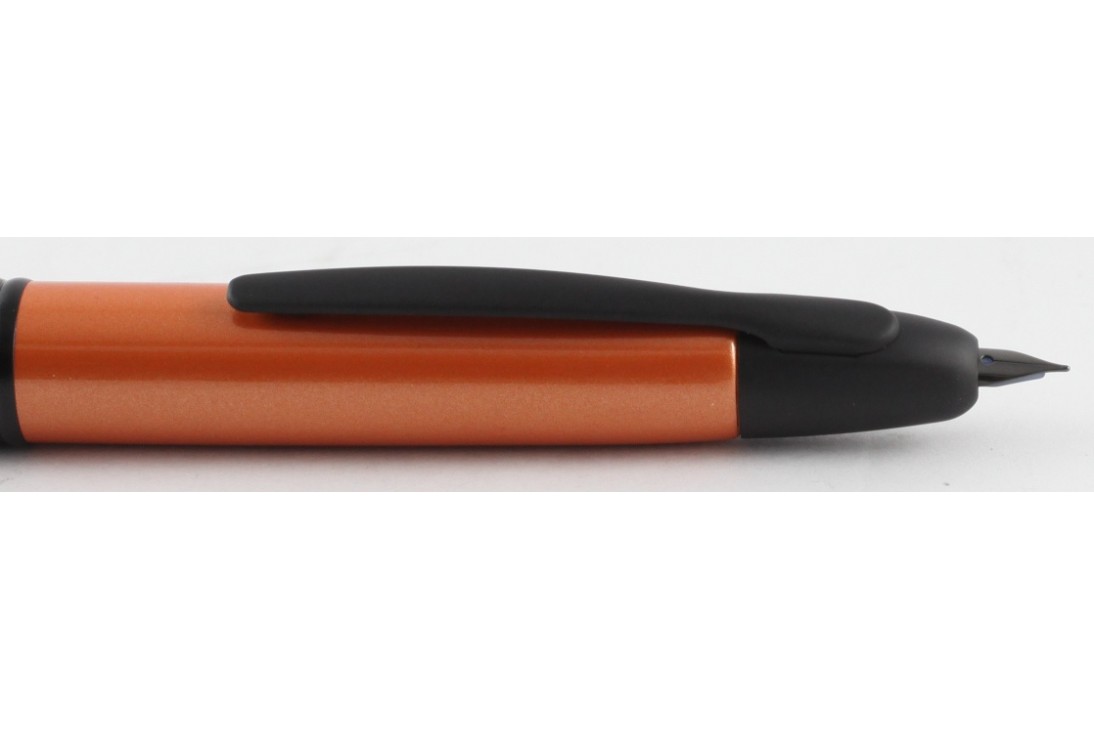Pilot New Capless Orange with Matt Black Fountain Pen