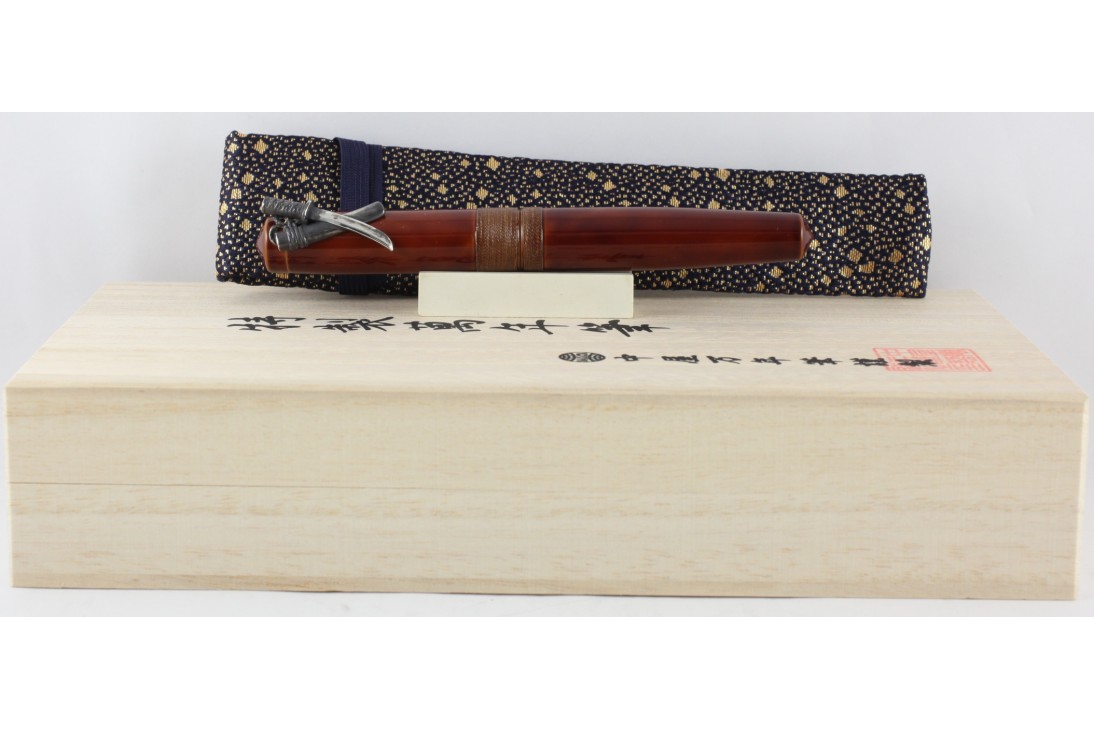 Nakaya Piccolo Writer String Rolled (Sword Stopper) Fountain Pen
