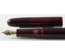 Nakaya Cigar Long Tame Sukashi A Fox with The Harvest Moon Fountain Pen