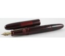 Nakaya Cigar Long Tame Sukashi A Fox with The Harvest Moon Fountain Pen