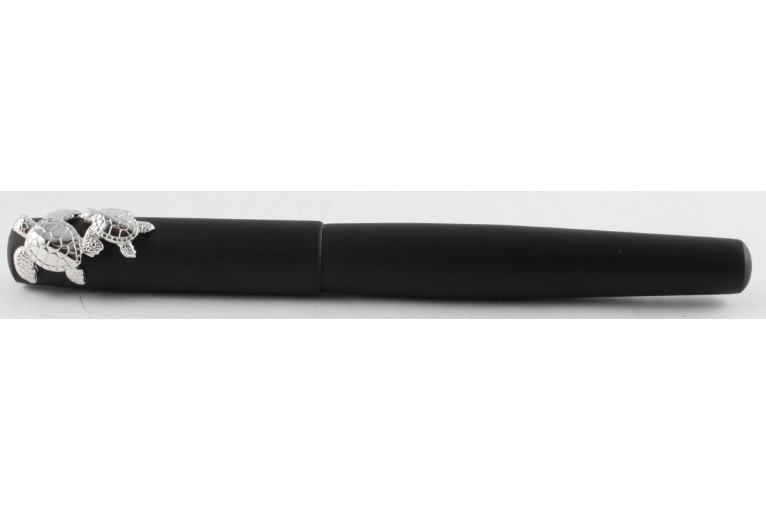 Nakaya Neo Standard Hairline with Turtle Stopper Fountain Pen