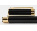 Waterman Perspective Black Gold Trim Fountain Pen