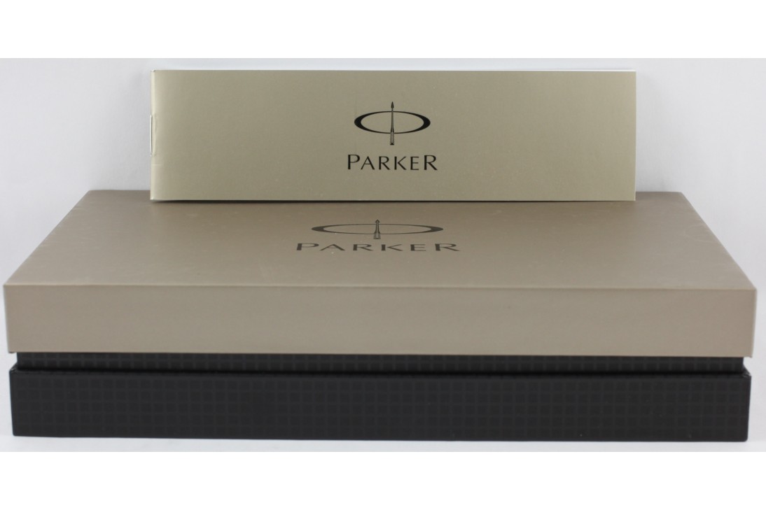Parker Premr09 Cust Black ST Roller Ball Pen