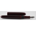 Nakaya Cigar Long Aka-Tamenuri Fountain Pen