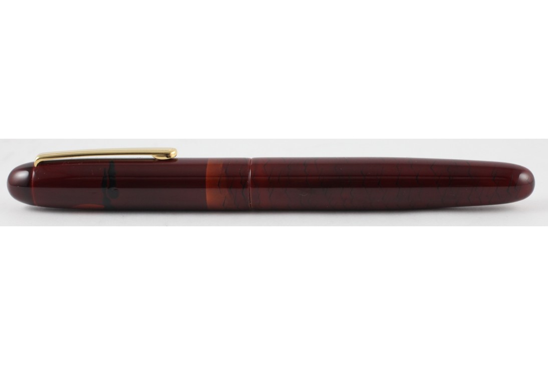 Nakaya Cigar Writer Portable Tame-Sukashi Filling Luck of the Moon Seiryu Fountain pen