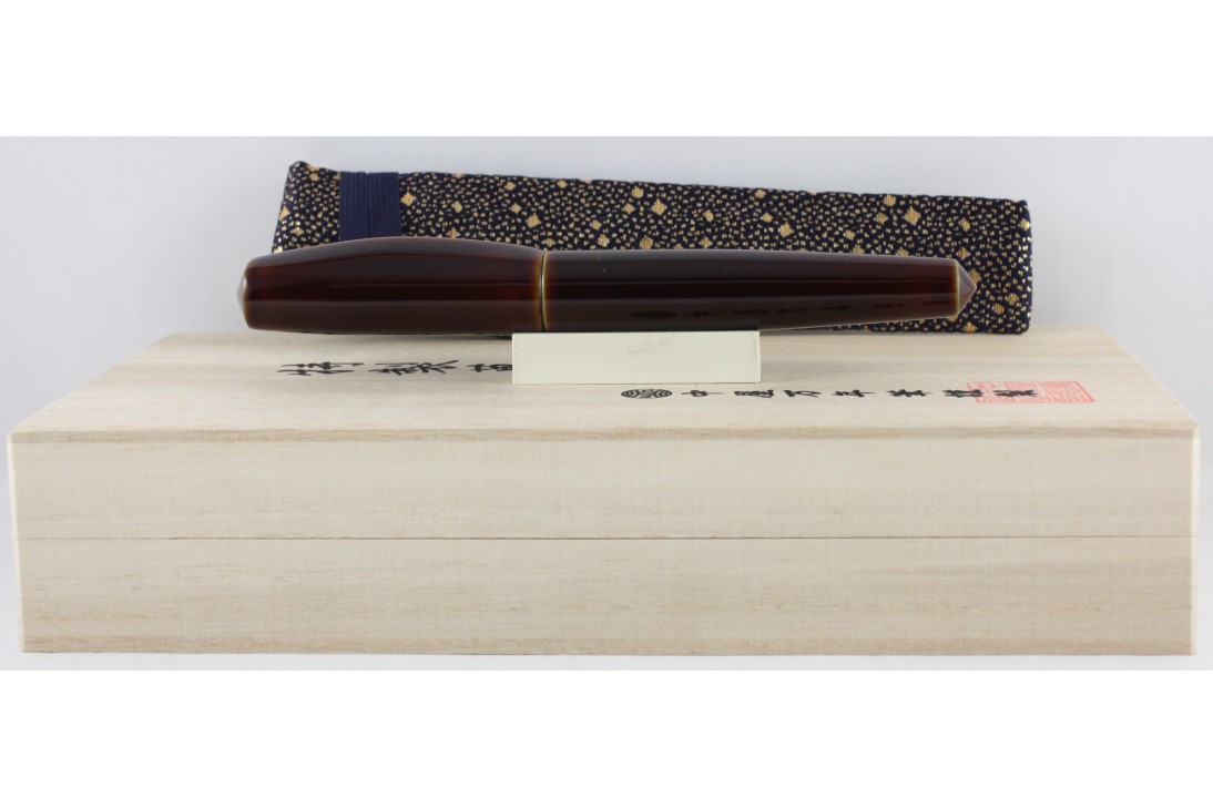 Nakaya Dorsal Fin Ver. I Heki Tamenuri Fountain Pen