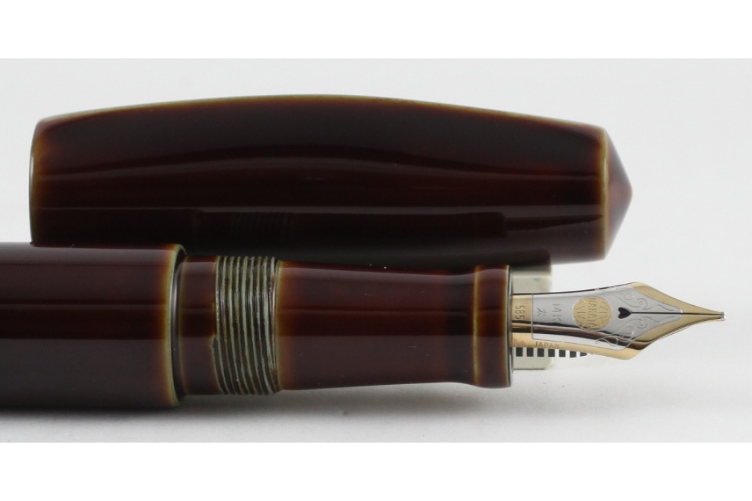 Nakaya Dorsal Fin Ver. I Heki Tamenuri Fountain Pen
