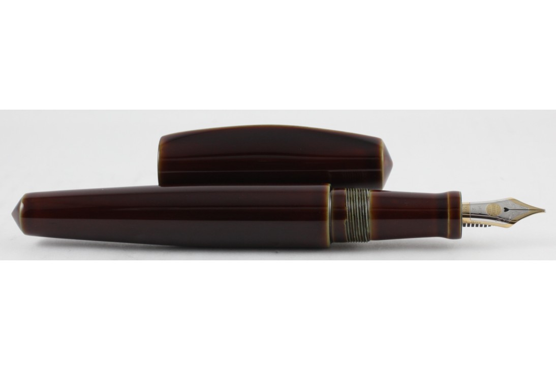 Nakaya Dorsal Fin Ver. I Heki Tamenuri Fountain Pen
