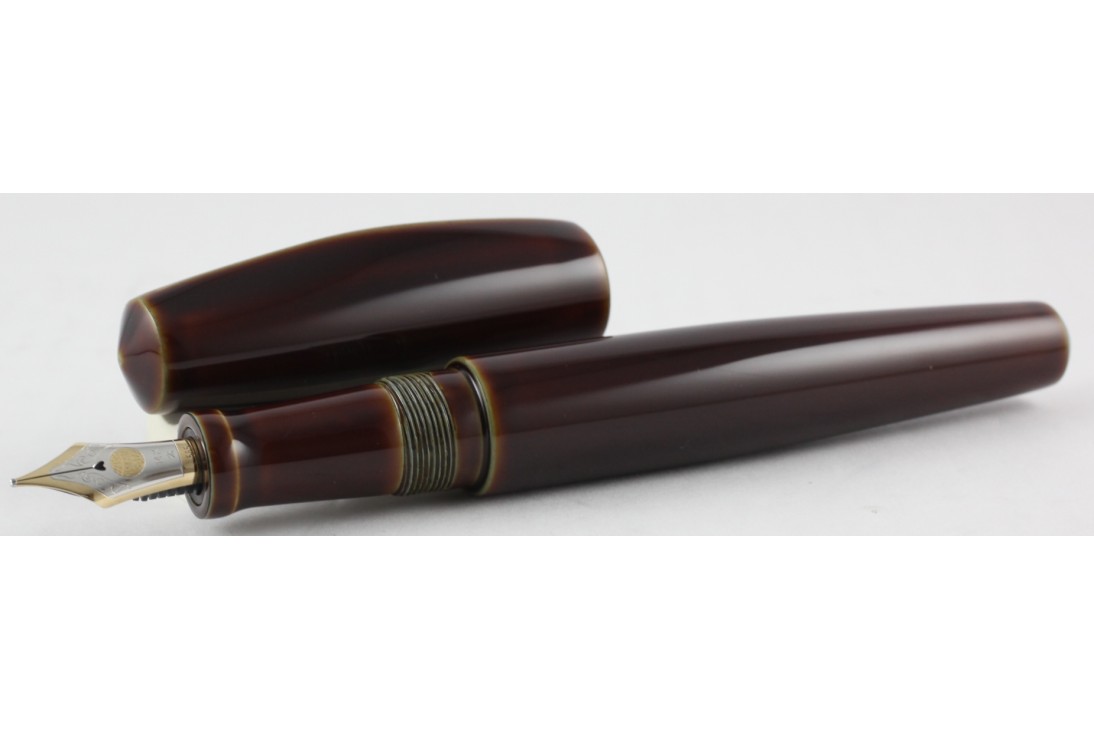 Nakaya Dorsal Fin Ver. I Heki Tamenuri Fountain Pen