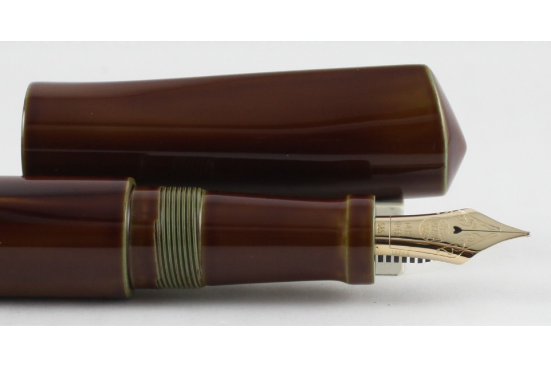 Nakaya Dorsal Fin Ver. 2 Heki Tamenuri Fountain Pen