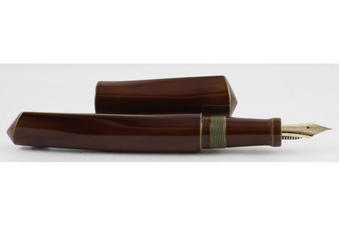 Nakaya Dorsal Fin Ver. 2 Heki Tamenuri Fountain Pen