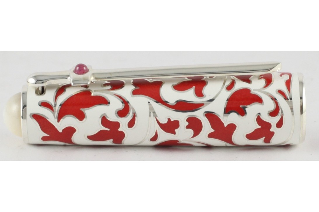 Omas Limited Edition St. George 10th Anniversary Red Enamel Fountain Pen