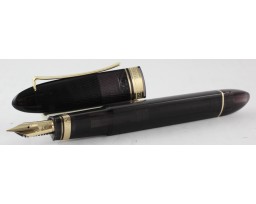 Omas Limited Edition 360 Vintage Smoky Black Gold Trim Fountain Pen