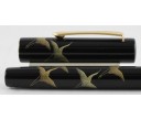 Namiki Yukari Chinkin Cranes (Tsuru) Fountain Pen