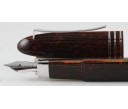 Omas Limited Edition 360 Vintage 2014 Arco Brown Celluloid Silver Trim Fountain Pen