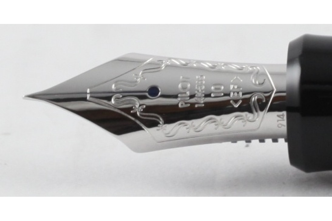 Pilot Custom Heritage 912 Black with Rhodium Trim Fountain Pen