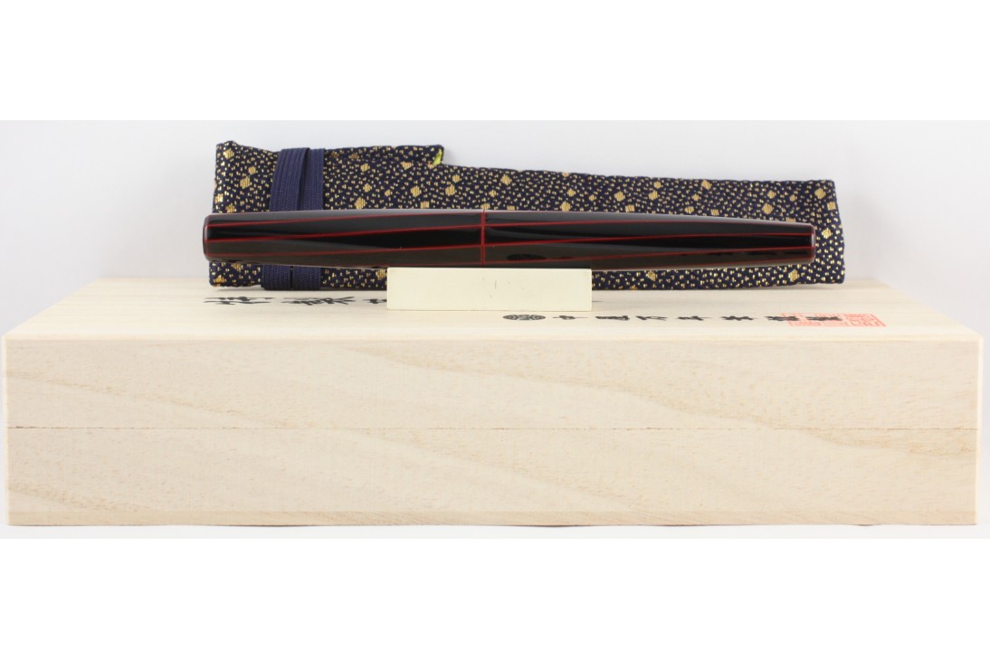 Nakaya Decapod Cigar Kuro Tamenuri (TW) Fountain Pen