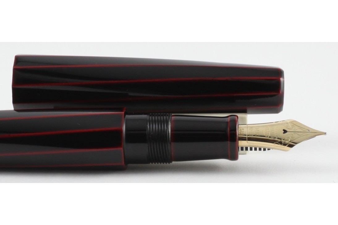 Nakaya Decapod Cigar Kuro Tamenuri (TW) Fountain Pen