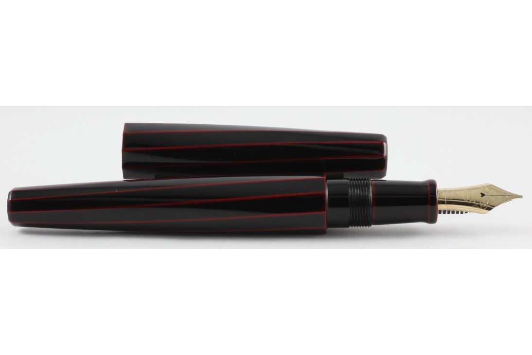 Nakaya Decapod Cigar Kuro Tamenuri (TW) Fountain Pen