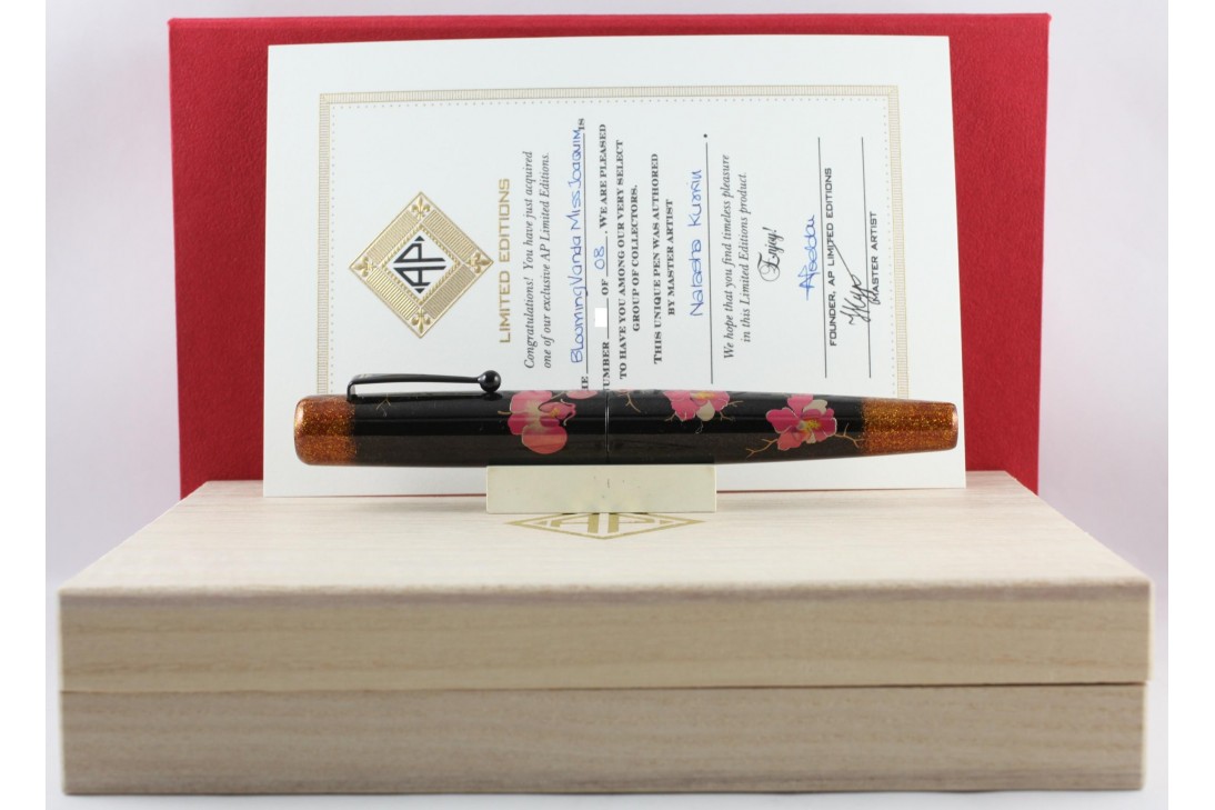 AP Limited Edition Maki-e The Blooming Vanda Miss Joaquim (Orchids) Fountain Pen