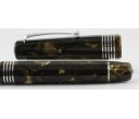 Omas Limited Edition 90th Anniversary Celluloid Silver Trim Fountain Pen Set