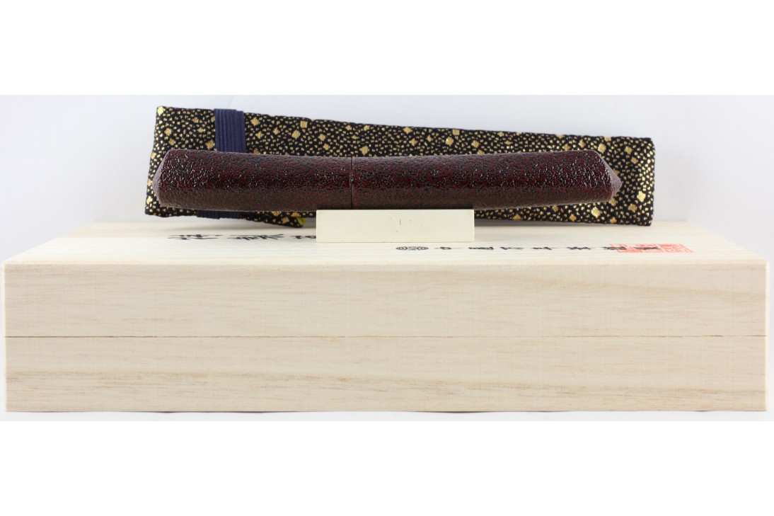 Nakaya Dorsal Fin Version 2 Ishimi Kuro Tamenuri Fountain Pen