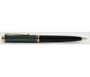 Pelikan Souveran K800 Green and Black Ball Pen (New Logo)