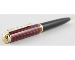Pelikan Souveran K800 Red and Black Ball Pen (New Logo)