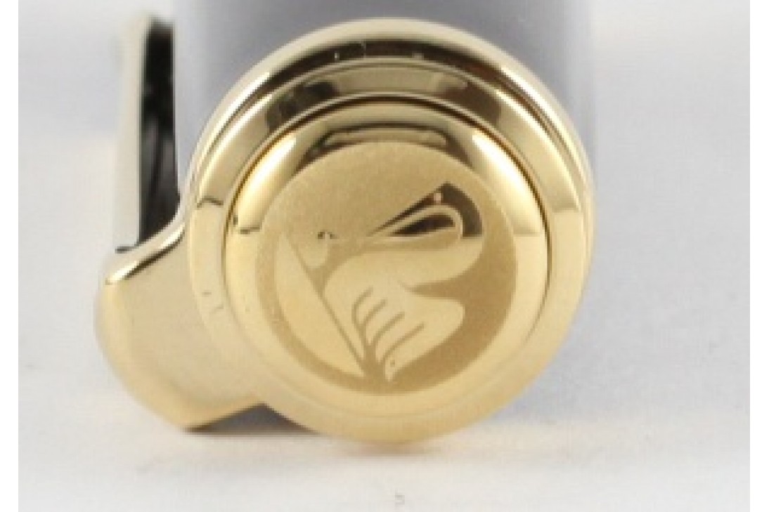 Pelikan Souveran R800 Blue and Black Roller Ball Pen (New Logo)