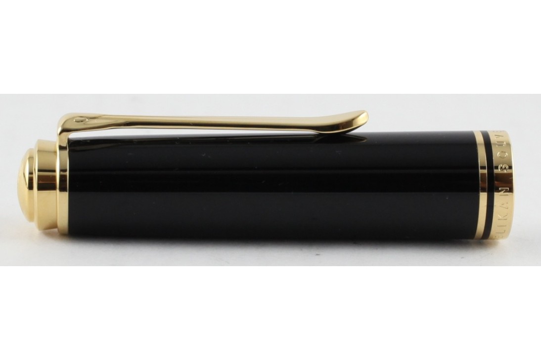 Pelikan Souveran R800 Blue and Black Roller Ball Pen (New Logo)