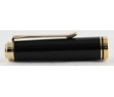 Pelikan Souveran R600 Black Roller Ball Pen (New Logo)