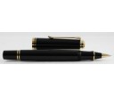 Pelikan Souveran R600 Black Roller Ball Pen (New Logo)