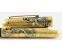 Platinum 3776 Century Maki-e Kanazawa Haku (Gold Leaf) Rising Dragon Fountain Pen