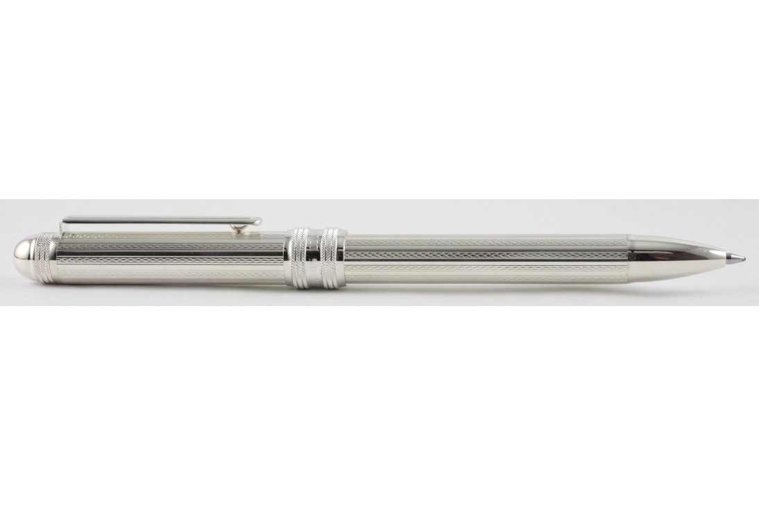 Platinum 3 in 1 Silver Plated - Net- Multi Function Pen