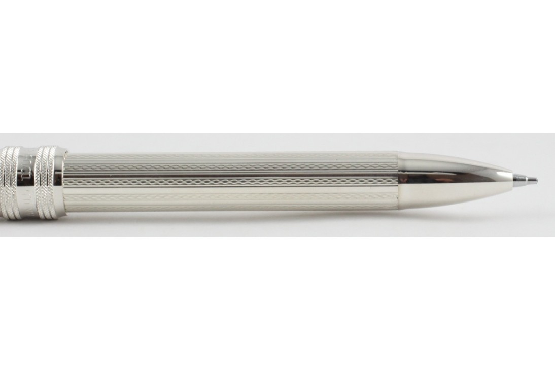 Platinum 3 in 1 Silver Plated - Net- Multi Function Pen