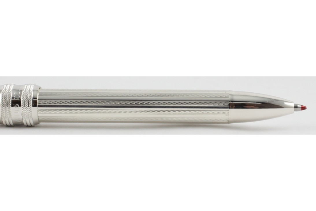 Platinum 3 in 1 Silver Plated - Net- Multi Function Pen