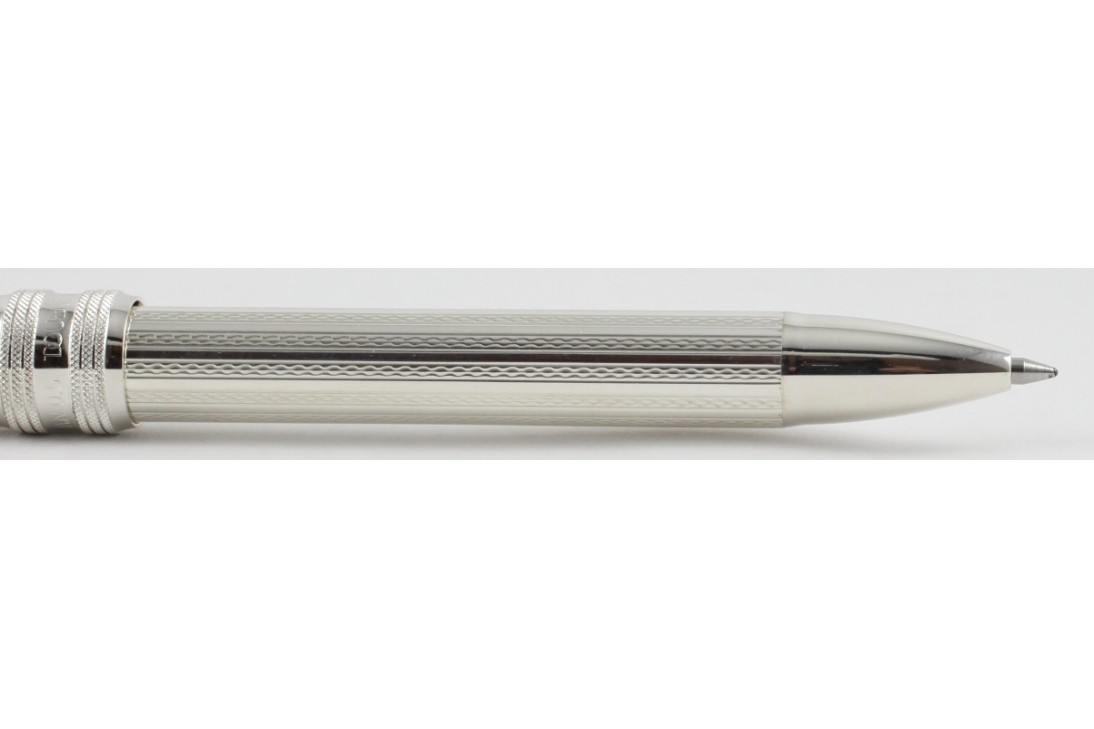 Platinum 3 in 1 Silver Plated - Net- Multi Function Pen