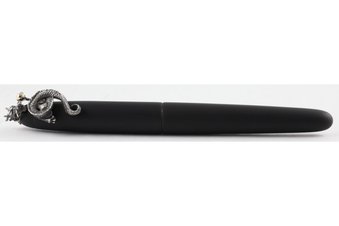 Nakaya Portable Writer Hairline with Dragon 2 Stopper Fountain Pen