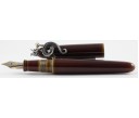 Nakaya Portable Writer Heki Tamenuri with Dragon 2 Stopper Fountain Pen