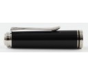 Pelikan Souveran M405 Black Silver Plated Trim Fountain Pen (New Logo)